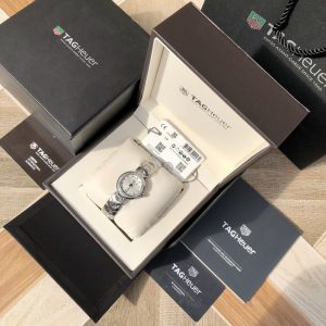 TAG Heuer Link Ladies' Super Clone Watch with Swiss Quartz Movement 1128813619 - side view | Link